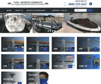 NHsmarine.com(Buy Nautical Hanging Online from a Renowned Marine Parts Supplier) Screenshot