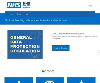 NHS.net(NHSmail 2 Portal) Screenshot