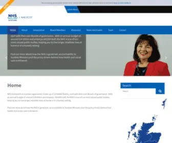 NHS.scot(The NHS in Scotland) Screenshot