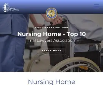 NHtla.com(Nursing Home Trial Lawyers Association) Screenshot