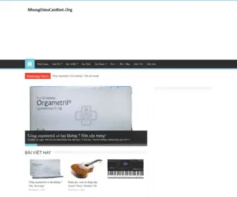 Nhungdieucanbiet.org(Nhungdieucanbiet) Screenshot