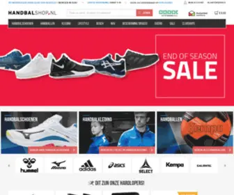 NHVshop.nl(Voor al je handbalschoenen) Screenshot