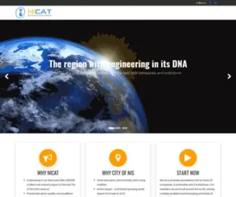 NI-Cat.org(City of Nis) Screenshot