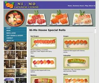 NI-Mosushi.com(Ni-Mo Japanese Cuisine) Screenshot