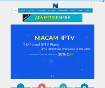 Niacam.com(Buy IPTV) Screenshot