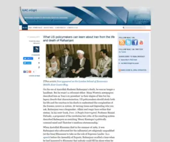 Niacinsight.com(The official blog of the National Iranian American Council. NIAC inSight) Screenshot