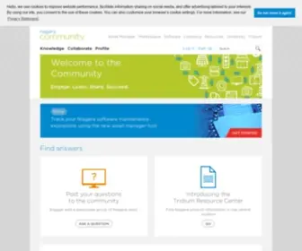 Niagara-Community.com(Tridium's niagara community) Screenshot