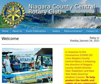 Niagara-County-Central-Rotary-Club.org(Niagara County Central Rotary Club) Screenshot