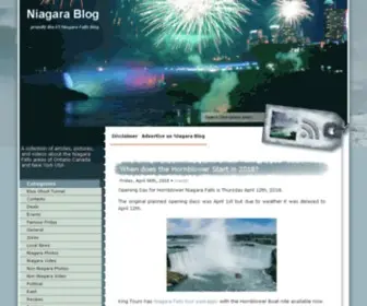 Niagarablog.com(Niagara) Screenshot