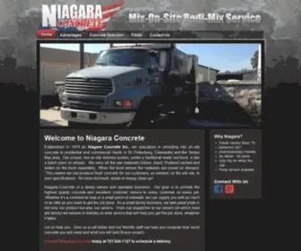 Niagaraconcrete.com(Niagara Concrete) Screenshot