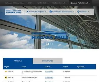 Niagarafallsairport.com(The Niagara Falls International Airport) Screenshot