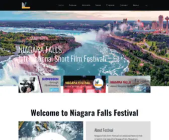 Niagarafallsfestival.com(NIAGARA Indie Film Festival) Screenshot