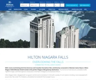 Niagarafallshilton.com Screenshot