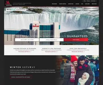 Niagarafallsmarriott.com(The Marriott Fallsview Hotel & Spa) Screenshot