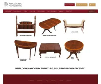 Niagarafurniture.com(Mahogany Furniture) Screenshot