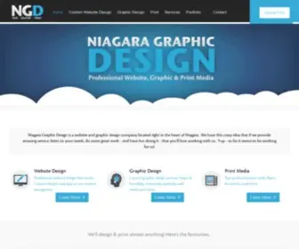 NiagaragraphiCDesign.com(Niagara Graphic Design) Screenshot