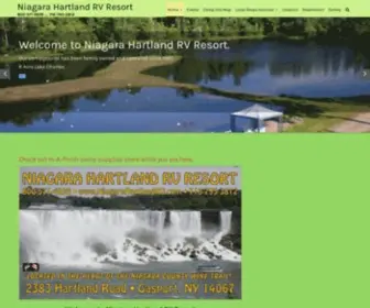 Niagarahartlandrv.com(Niagara Hartland RV Resort) Screenshot