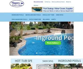 Niagarapool.com(Niagara Pool & Spa) Screenshot