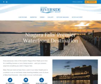 Niagarariverside.com(Niagara's Premiere Hotel) Screenshot