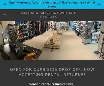 Niagaraskirentals.ca(Niagara ski and snowboard rentals) Screenshot