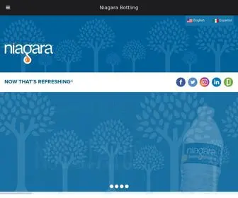 Niagarawater.com(Niagara Bottling) Screenshot