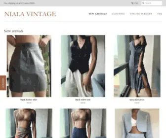 Nialavintage.com(Niala Vintage) Screenshot