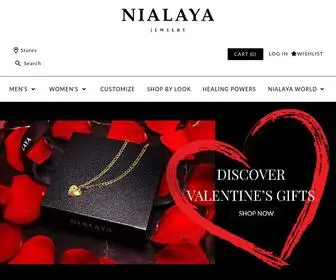 Nialaya.com(Designer Jewelry for Men & Women) Screenshot