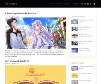 Nianime.com(Nianime) Screenshot