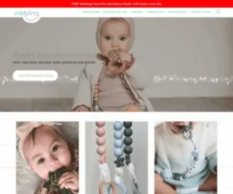 Nibbling.co.uk(Nibbling Baby Accessories) Screenshot