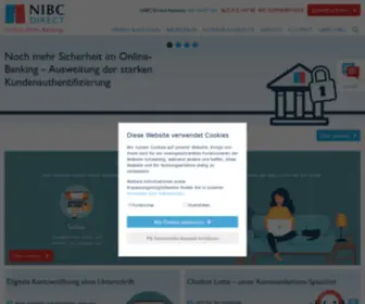 NibCDirect.de(Sparen und Anlegen für zufriedene Kunden) Screenshot