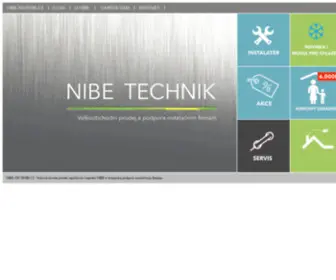 Nibe-Technik.cz(Nibe Technik) Screenshot
