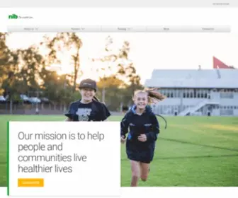 Nibfoundation.com.au(Nib Foundation) Screenshot