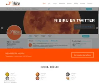 Nibiru.com.mx(Sociedad Astronómica UNAM) Screenshot