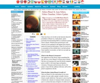 Nibiruplanetx.info(Nibiru Planet X) Screenshot