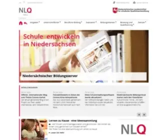 Nibis.de(Bildung in Niedersachsen) Screenshot