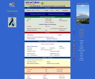 Nicacyber.com(Tu Portal del Conecte) Screenshot