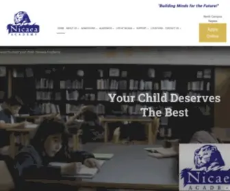 Nicaeaacademy.com(Nicaea Academy) Screenshot