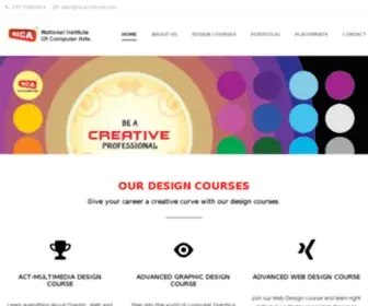 Nicainstitute.com(Designing Courses) Screenshot
