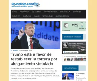 Nicanoticias.com(Nicanoticias) Screenshot