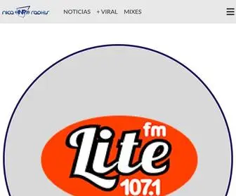 Nicaradios.com.ni(Nica Radios) Screenshot