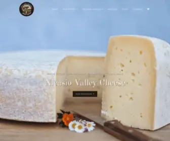 Nicasiocheese.com(Nicasio Valley Cheese) Screenshot