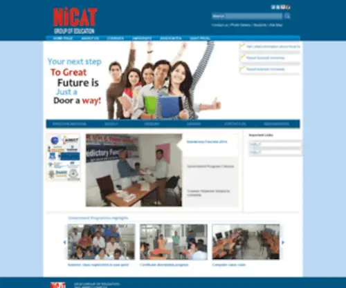 Nicatgroup.com(NICAT GROUP) Screenshot