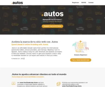 Nic.autos(The home of the .Autos domain registry. .Autos) Screenshot