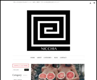 Nicchia.jp(なかなか日本では手に入らない独特なデザイン) Screenshot