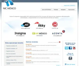 Nic.com.mx(Corporativo NIC.MX) Screenshot
