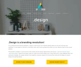 Nic.design(GoDaddy Registry) Screenshot