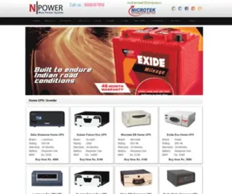 Nice-Power.com(Microtek Online UPS) Screenshot