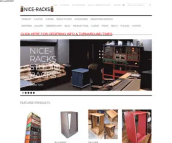 Nice-Racks.com(Nice-Racks Studio Racks) Screenshot