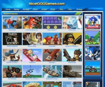 Nice1000Games.com(Nice1000games Play the Best Online Games for Free) Screenshot