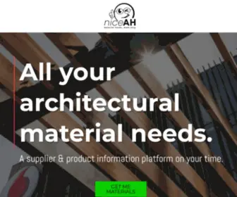 Niceah.com(Material Needs) Screenshot